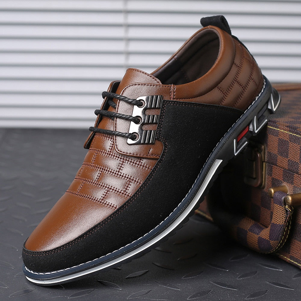 scarpe casual da uomo in pelle