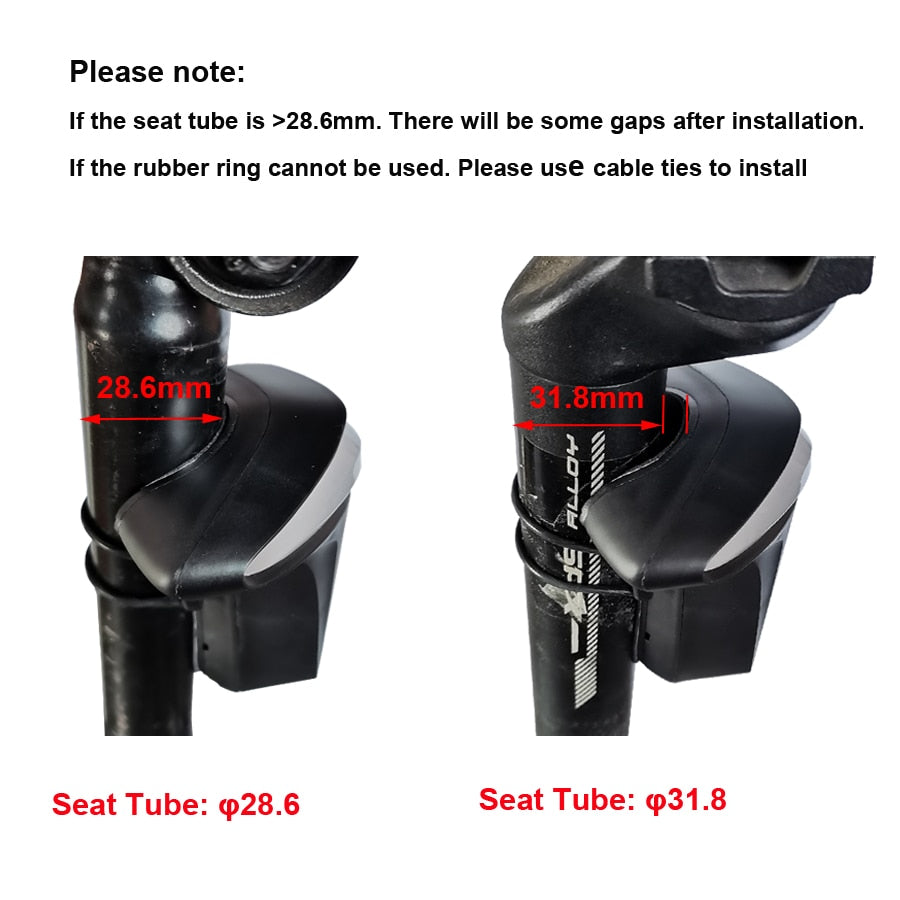 luce posteriore stop per bicicletta con sensore con ricarica USB