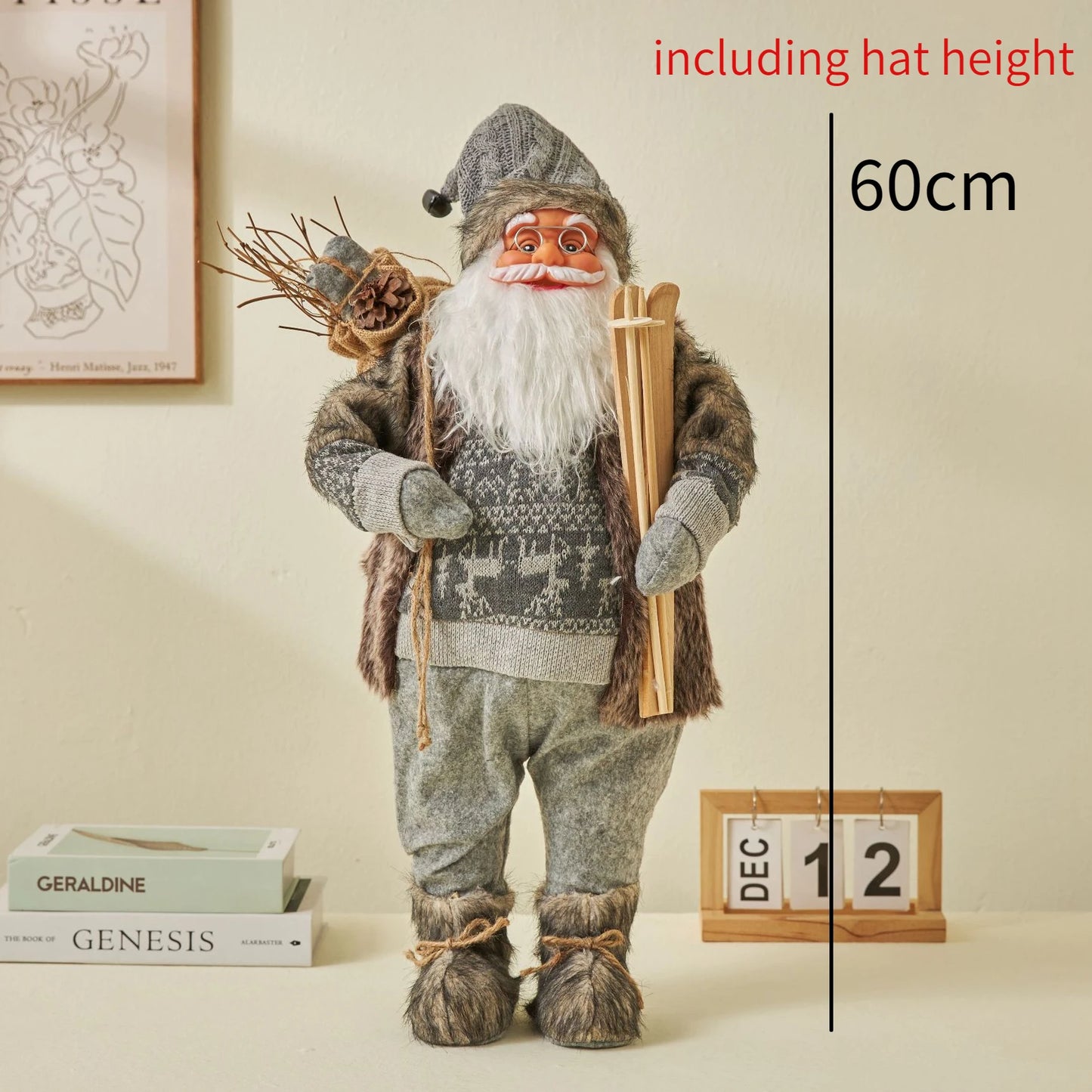 Babbo Natale altezza 60 cm