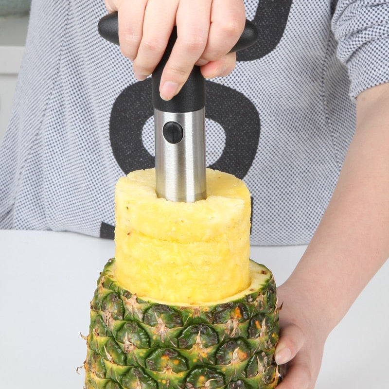 pela ananas e pelapatate in acciaio inox multiuso