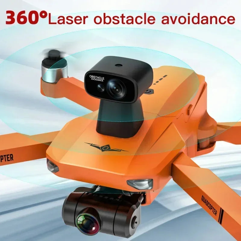Drone GPS 8K HD Camera 2 assi Gimbal professionale anti-vibrazione Fotografia aerea Brushless Evitamento ostacoli Quadcopter Giocattoli
