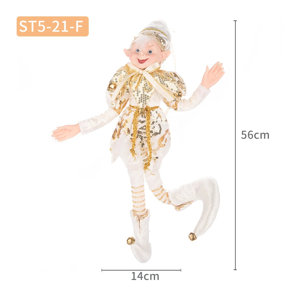 Elfi per il natale 2025 altezza 56 cm