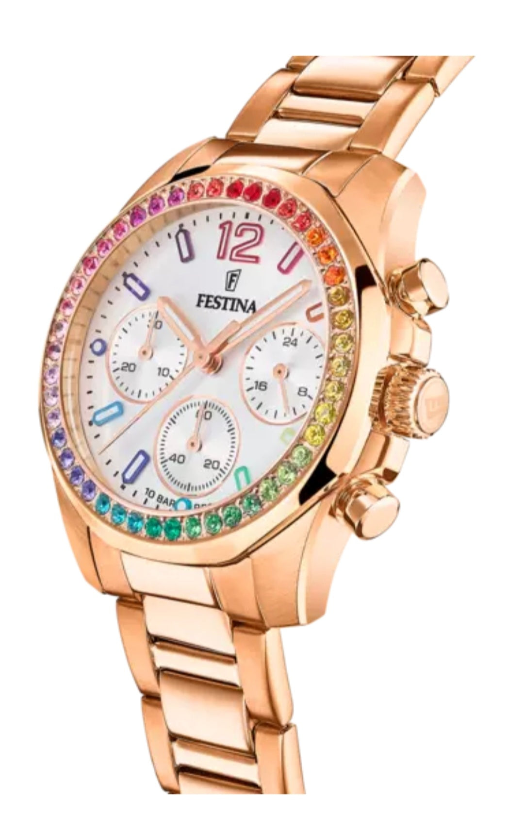 orologio da donna della FESTINA rainbow F20639/2 con cinturino in acciaio
