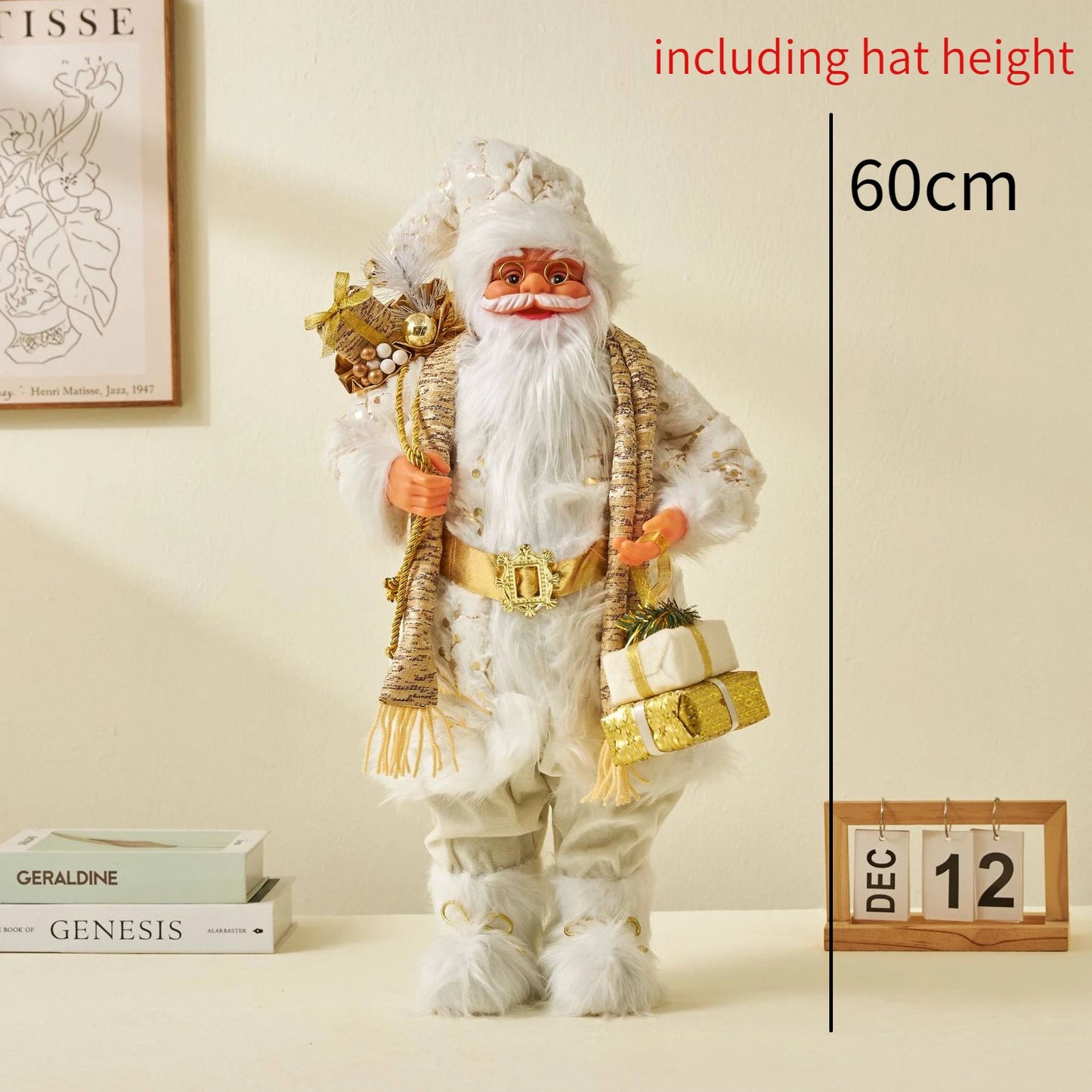 Babbo Natale altezza 60 cm
