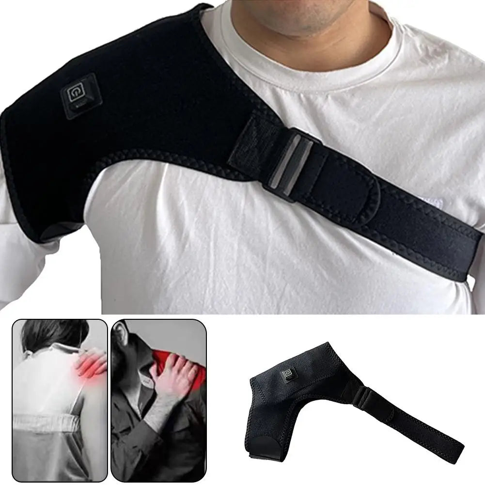 tuttore riscaldabile unisex per infiammazione cuffia spalla massaggiante.
