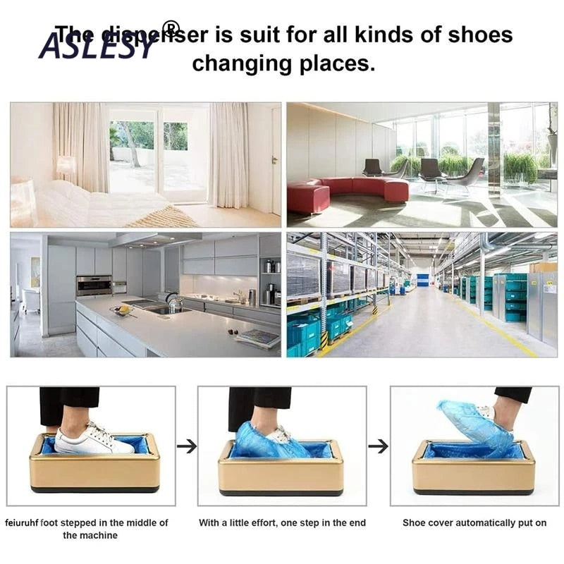 macchina per copertura di scarpe usa e getta . per uso domestico intelligente.
