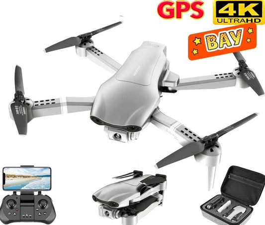Drone F3 GPS 4K WiFi video live FPV quadrirotore volo 25 minuti distanza rc 500 m drone Profesional HD wide-an doppia fotocamera