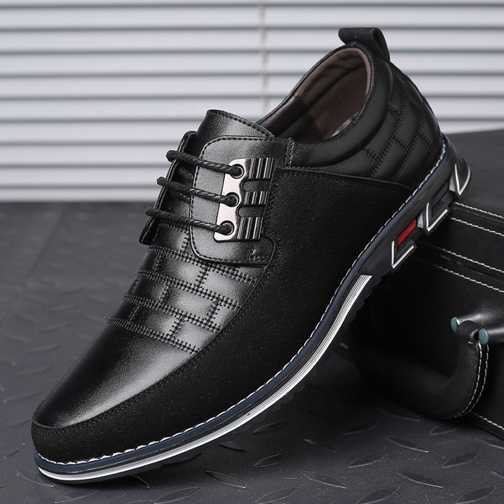 scarpe casual da uomo in pelle