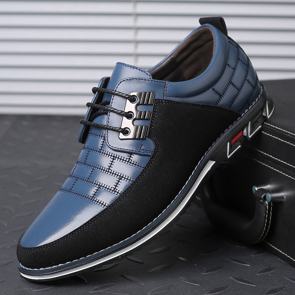 scarpe casual da uomo in pelle
