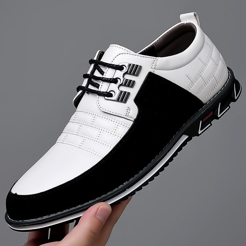 scarpe casual da uomo in pelle