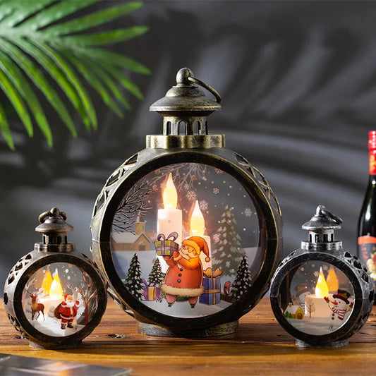 Decorazioni natalizie luminose per finestre albero di natale