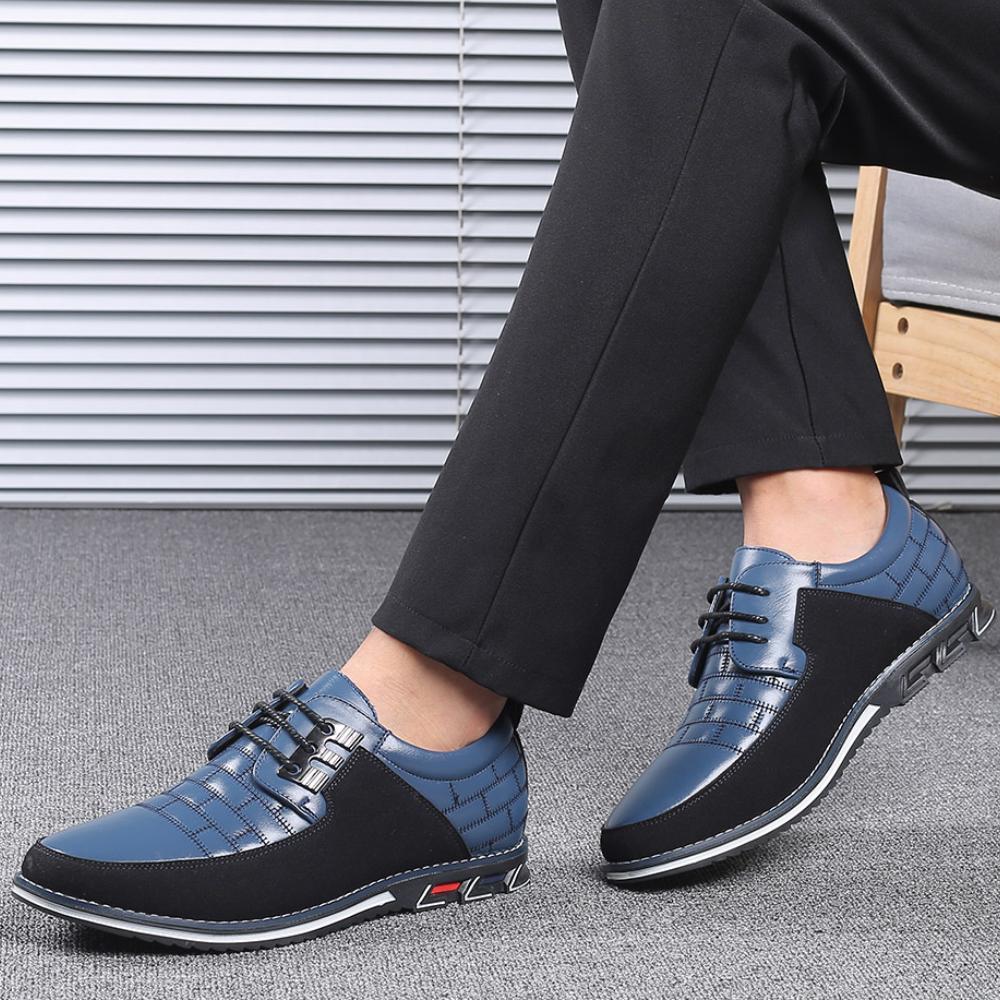 scarpe casual da uomo in pelle
