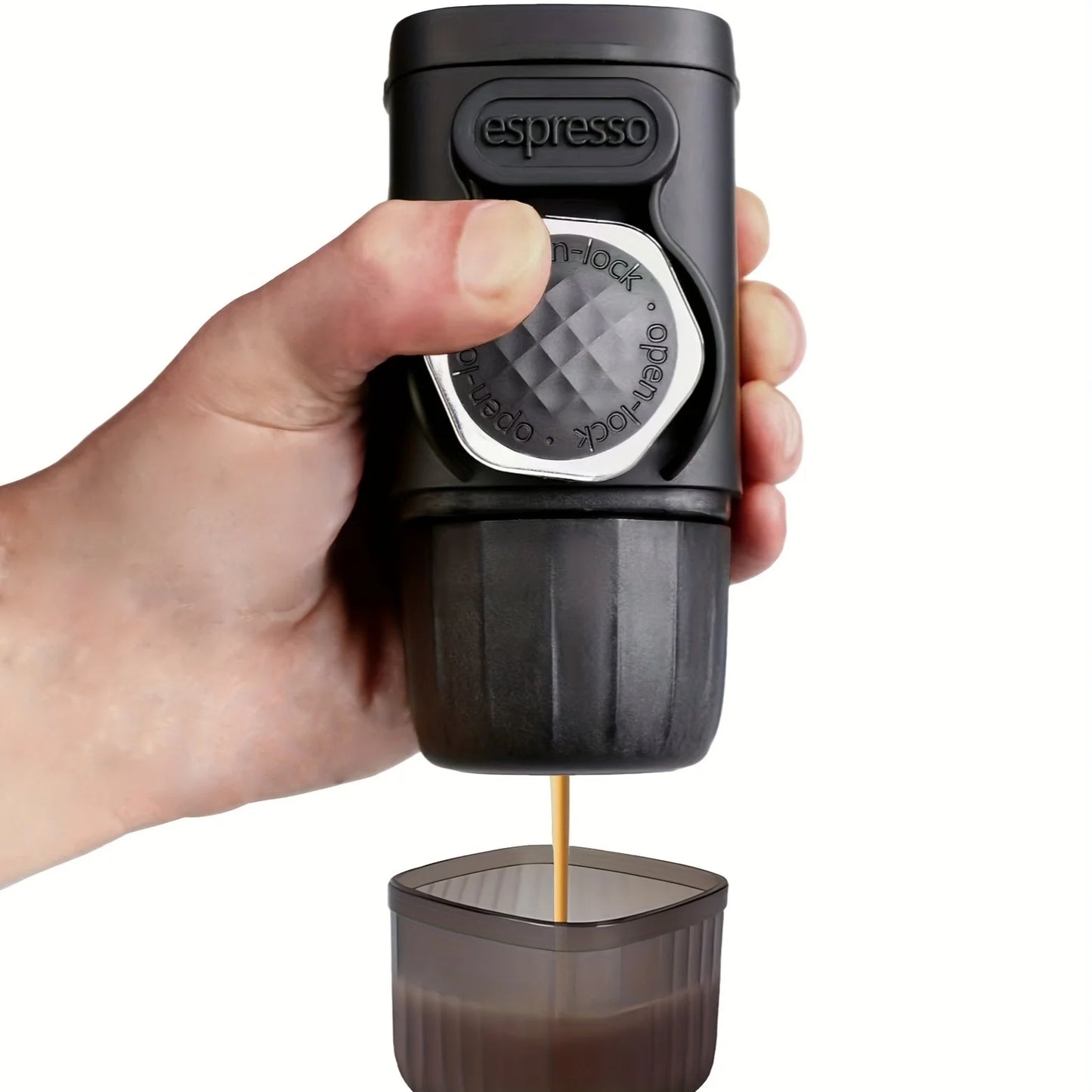 Macchina da caffè portatile non elettrica manuale