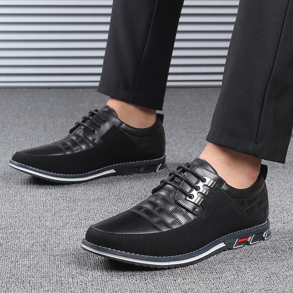 scarpe casual da uomo in pelle