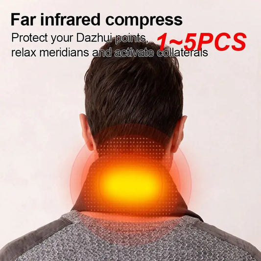 sciarpa riscaldante . ideale per combattere  cervicale  con  controllo del calore