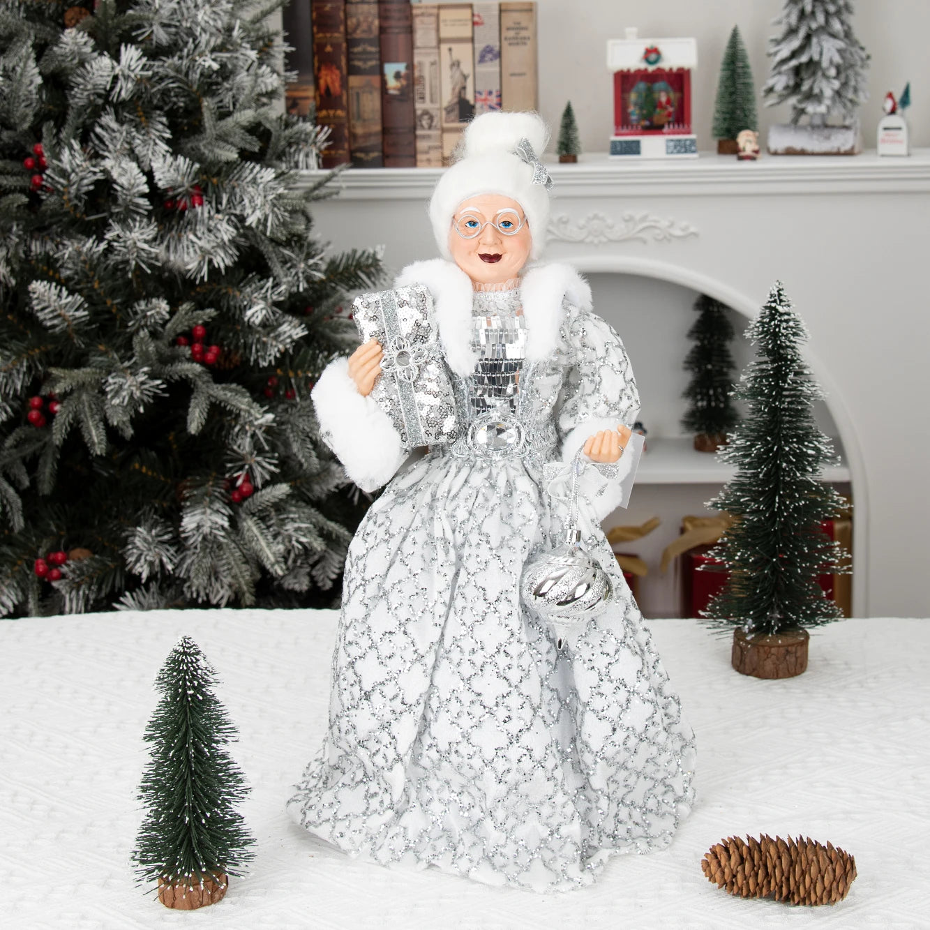 La Nonnina Santa Claus altezza 54cm