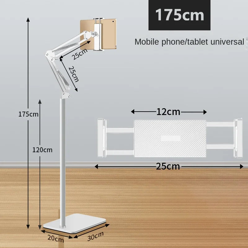 supporto mobile a sbalzo in metallo ideale per tablet e smartphone