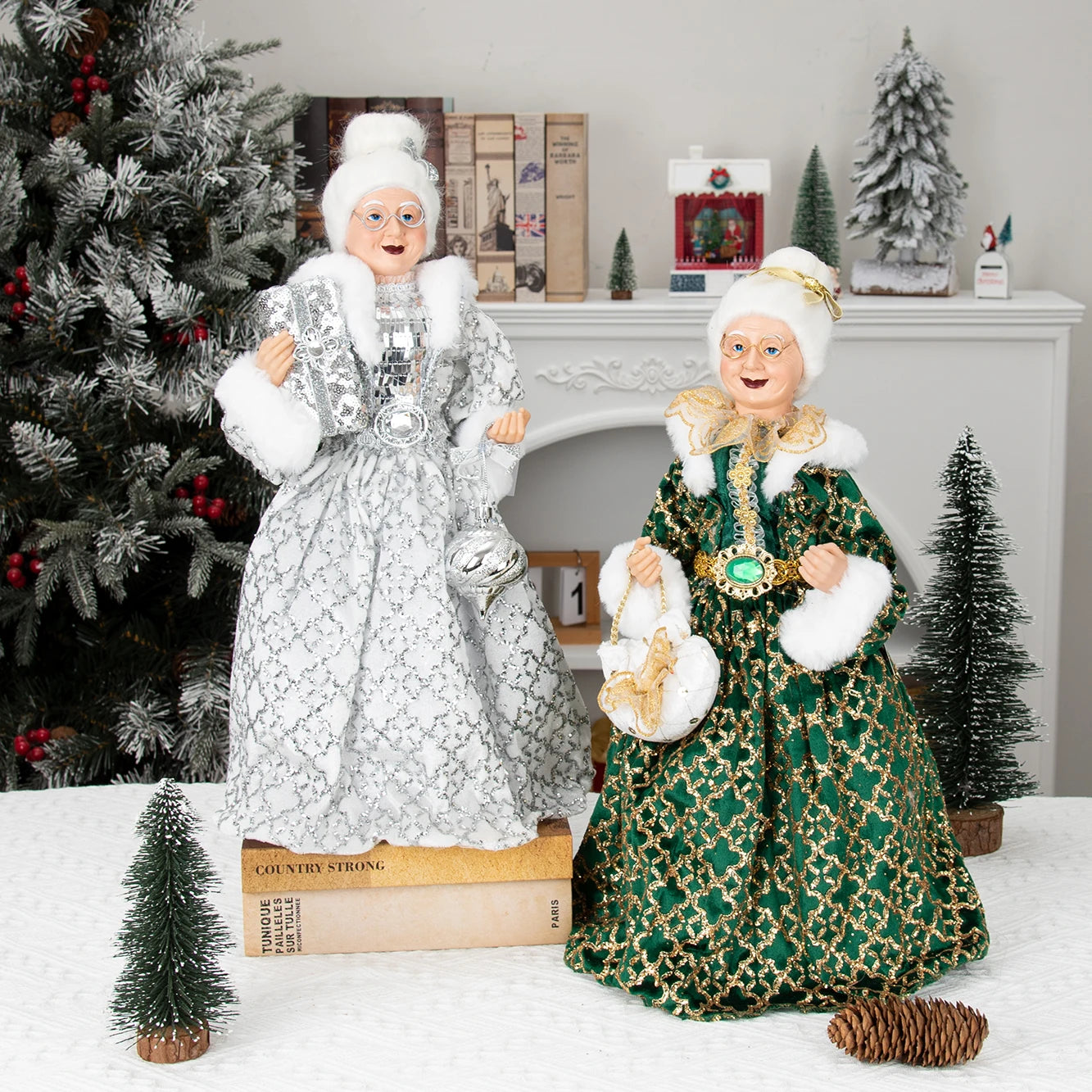 La Nonnina Santa Claus altezza 54cm