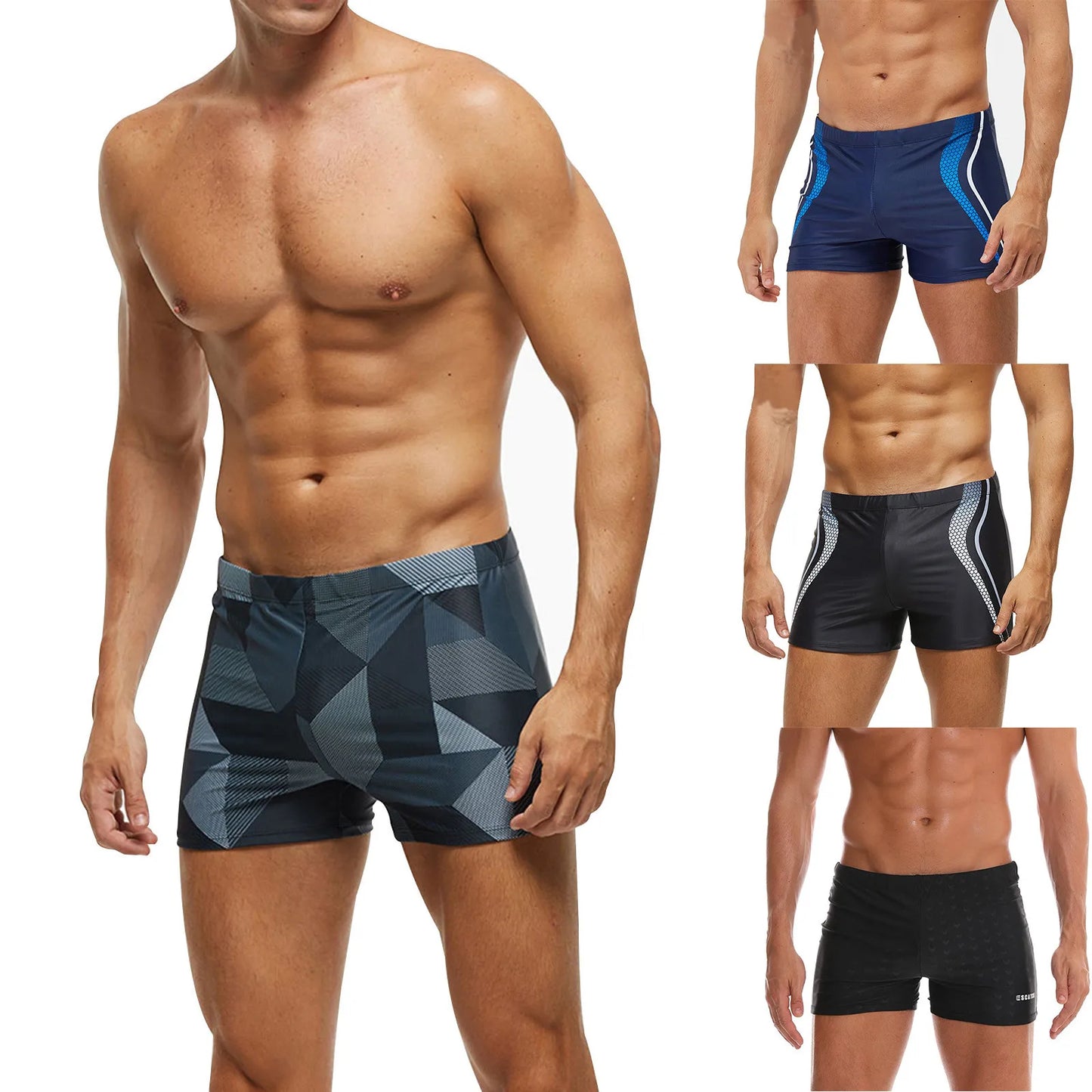 costume mare da uomo tipo boxer stile brasiliano