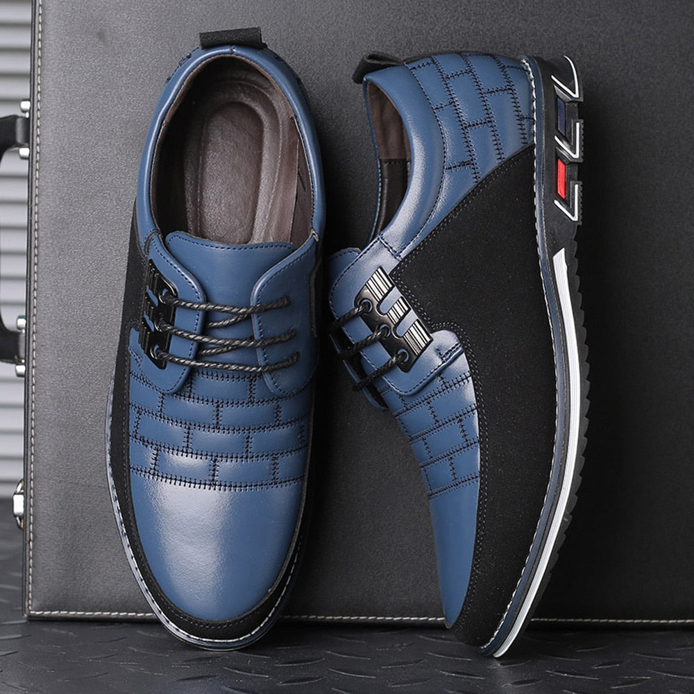 scarpe casual da uomo in pelle