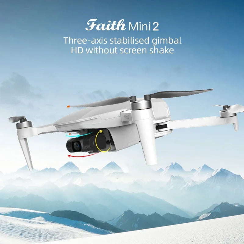 C-fly Faith Mini 2 4K Drone professionale Telecamera HD 249 grammi Gimbal a 3 assi Pieghevole Quadcopter Motore brushless RC Dron