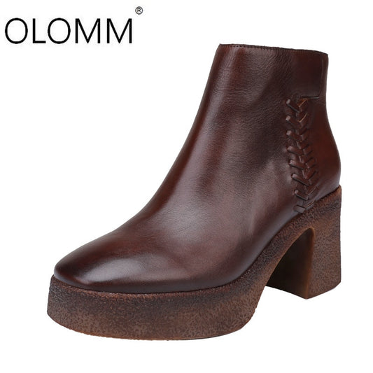 scarpa da donna  stile retrò  tipo stivaletto
