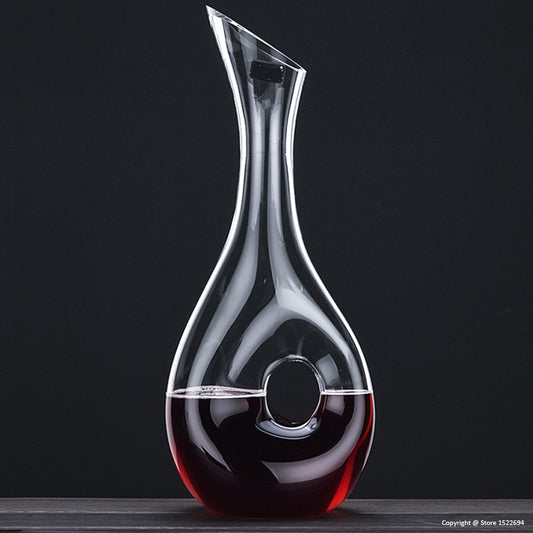 DECANTER elegante per vini di qualità 400ML  e  1000ML  in vetro