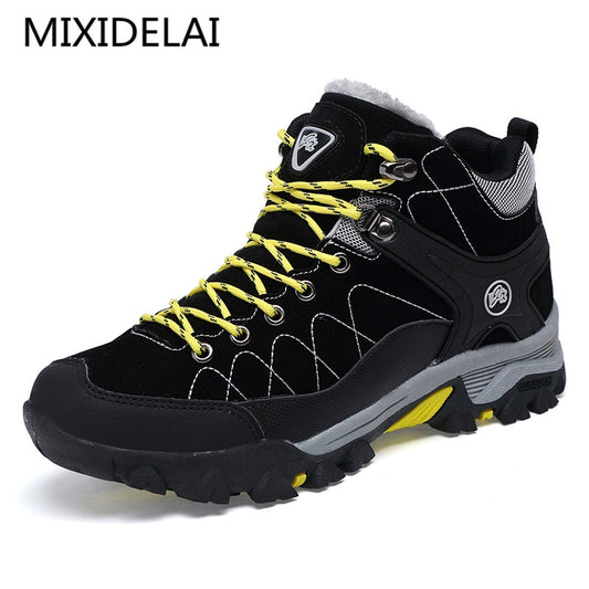 scarpe da uomo con imbottitura per l'inverno eleganti sportive resistenti